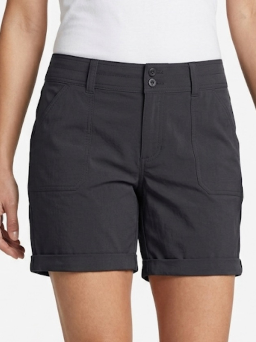 Eddie Bauer Classic Cargo Black Shorts